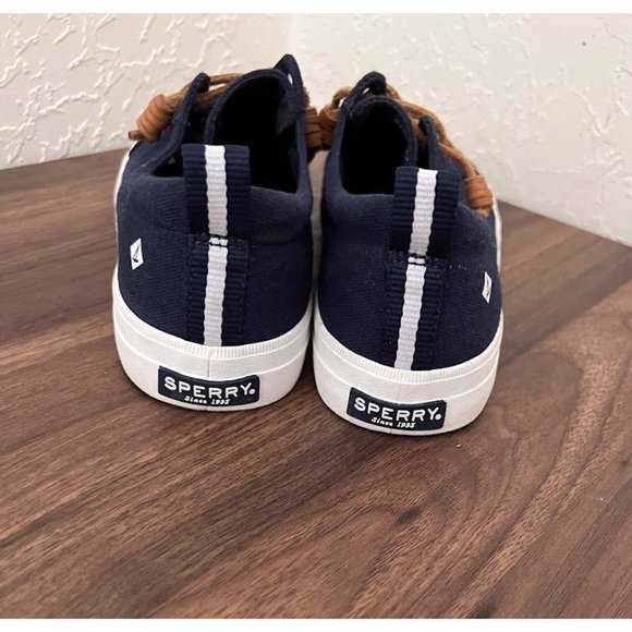 Sperry Women's Crest Vibe Sneaker- Navy - Picture 6 of 11